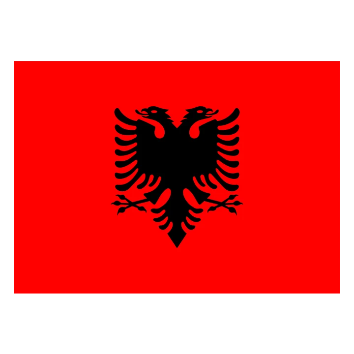 Albania Flag Red
