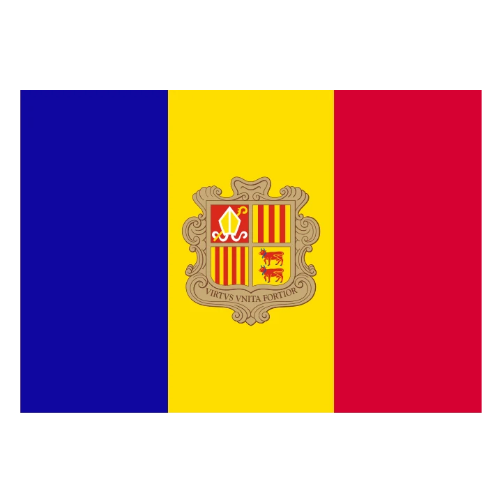 Andorra Flag Blue