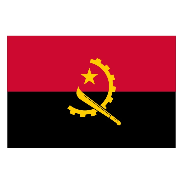 Angola Flag Red
