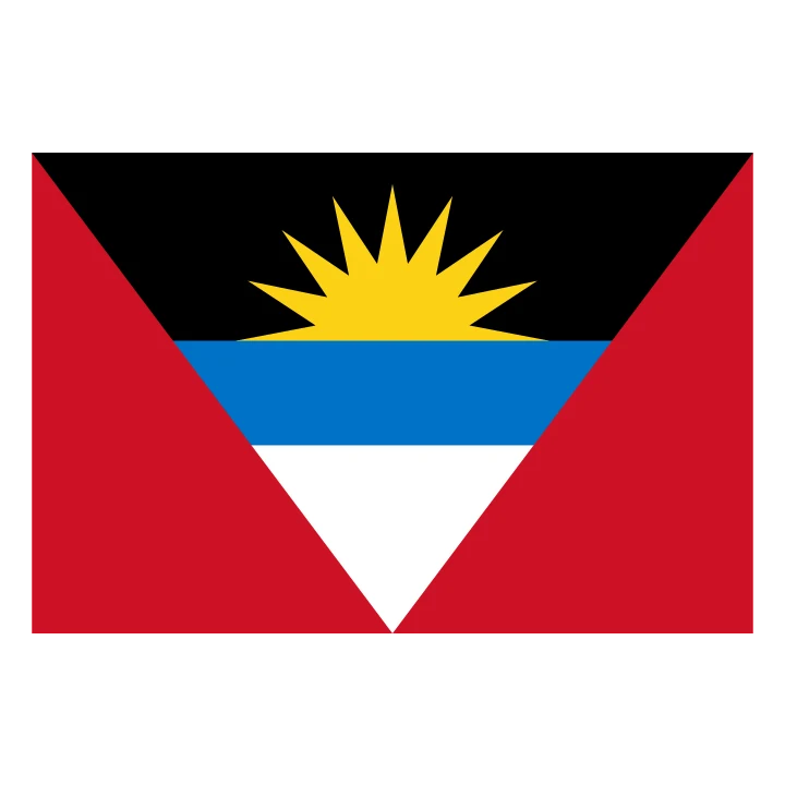Antigua & Barbuda Flag Red