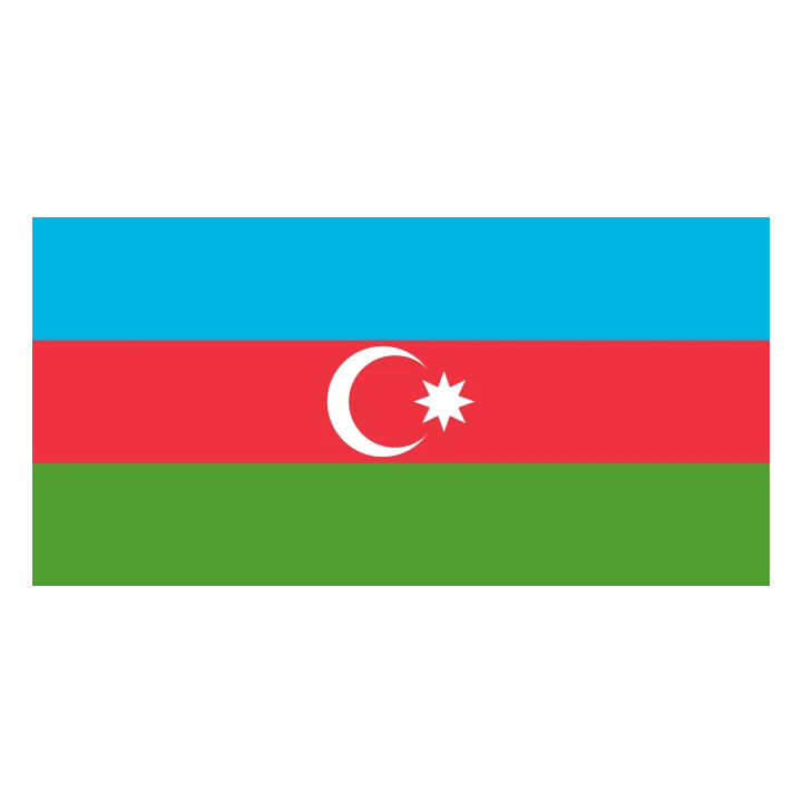 Azerbaijan Flag Blue