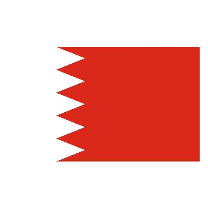 Bahrain Flag Red