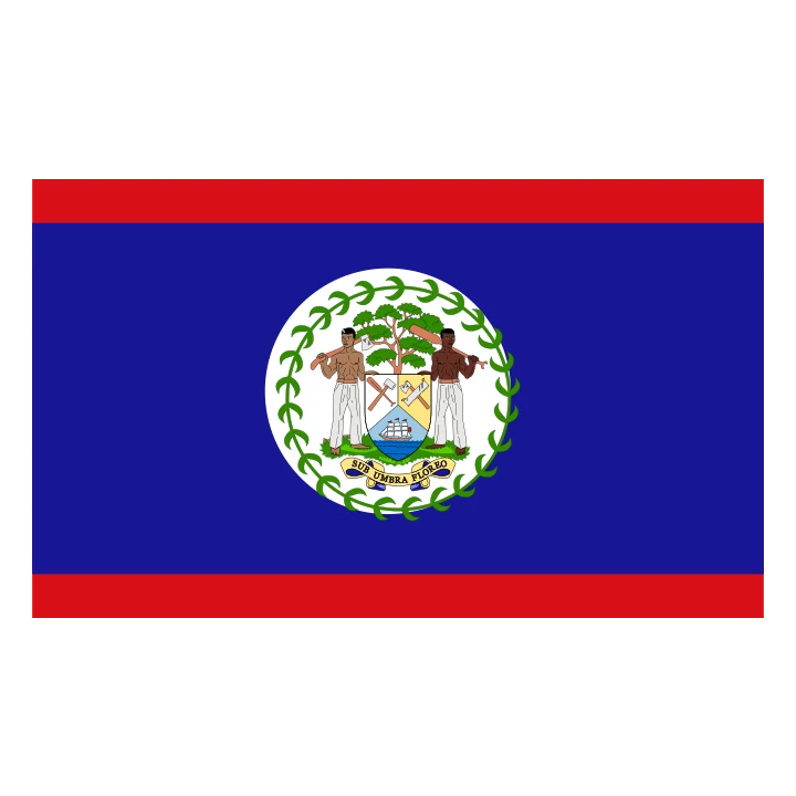 Belize Flag Blue