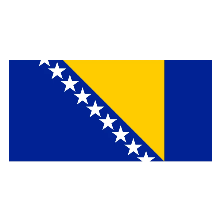 Bosnia & Herzegovina Flag Blue