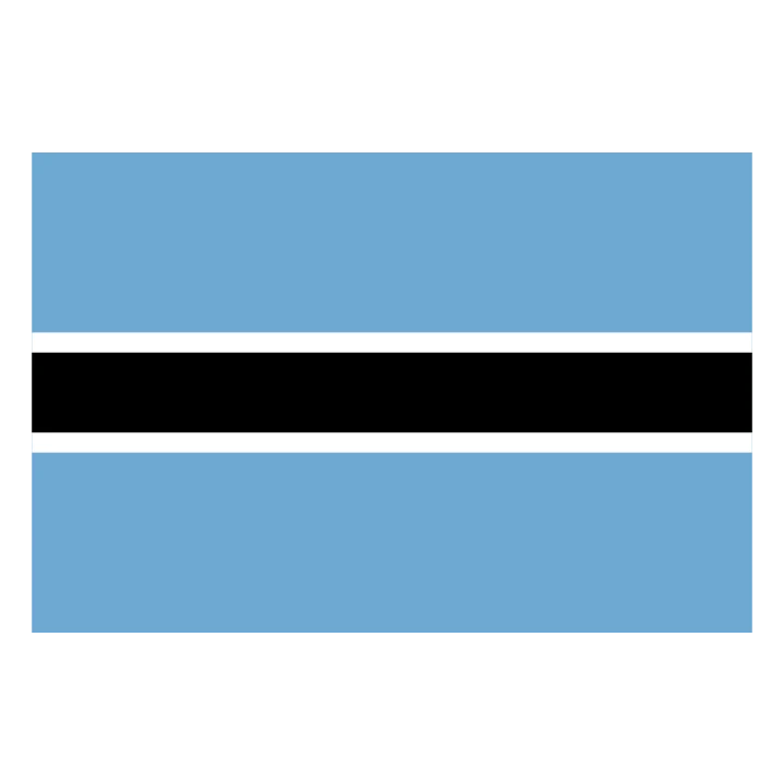 Botswana Flag Blue