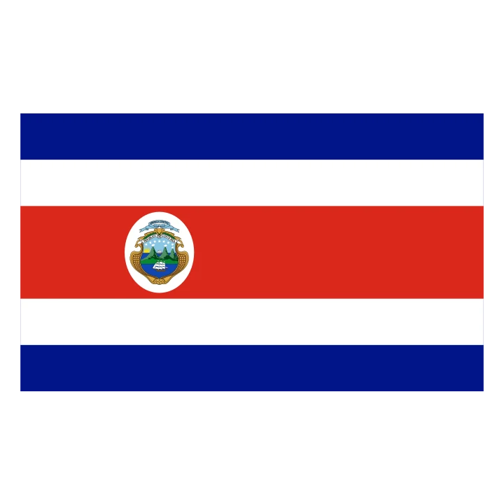 Costa Rica Flag Blue