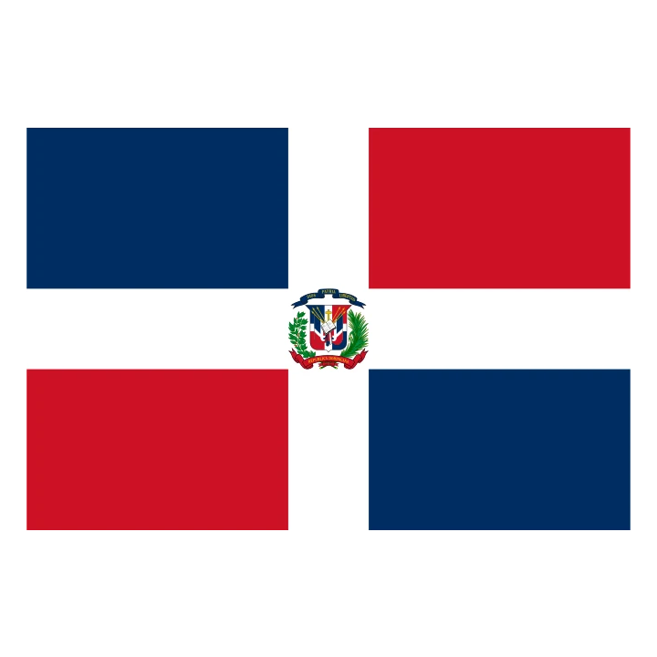 Dominican Republic Flag Red