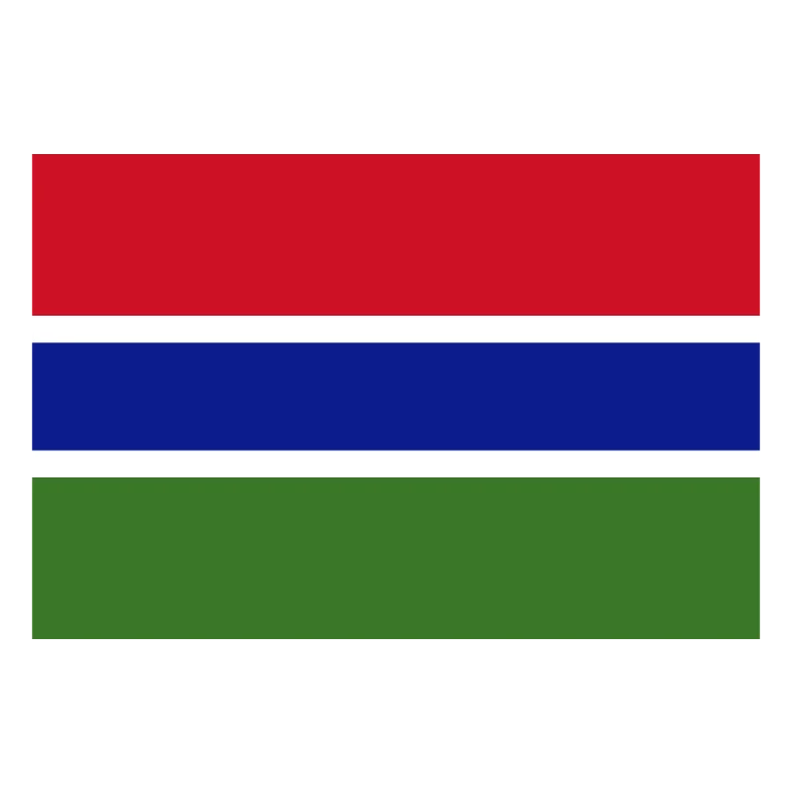 Gambia Flag Red