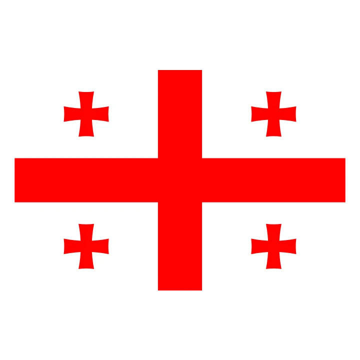 Georgia Flag Red