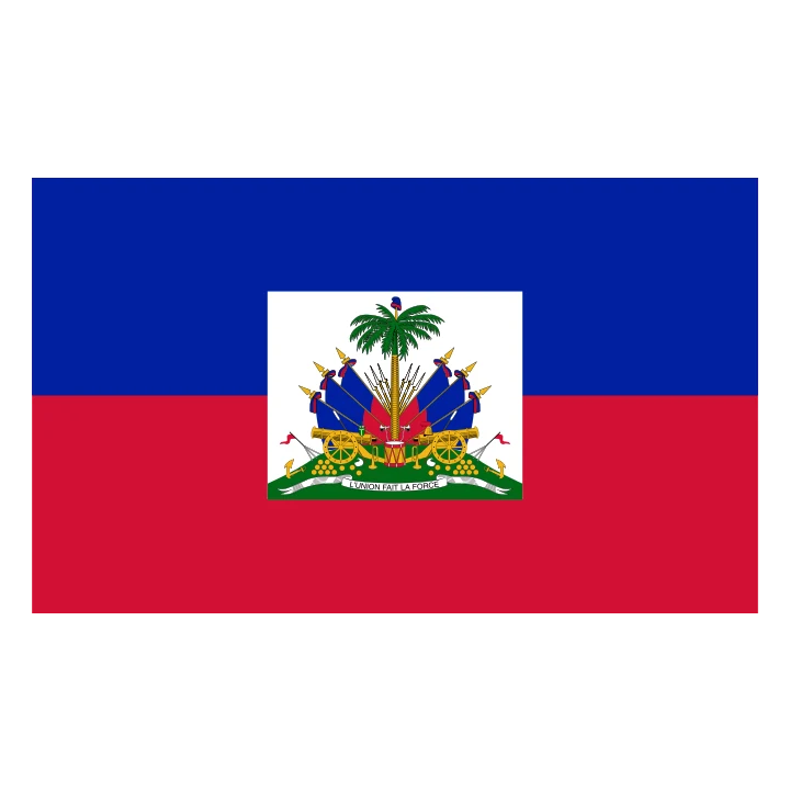 Haiti Flag Blue