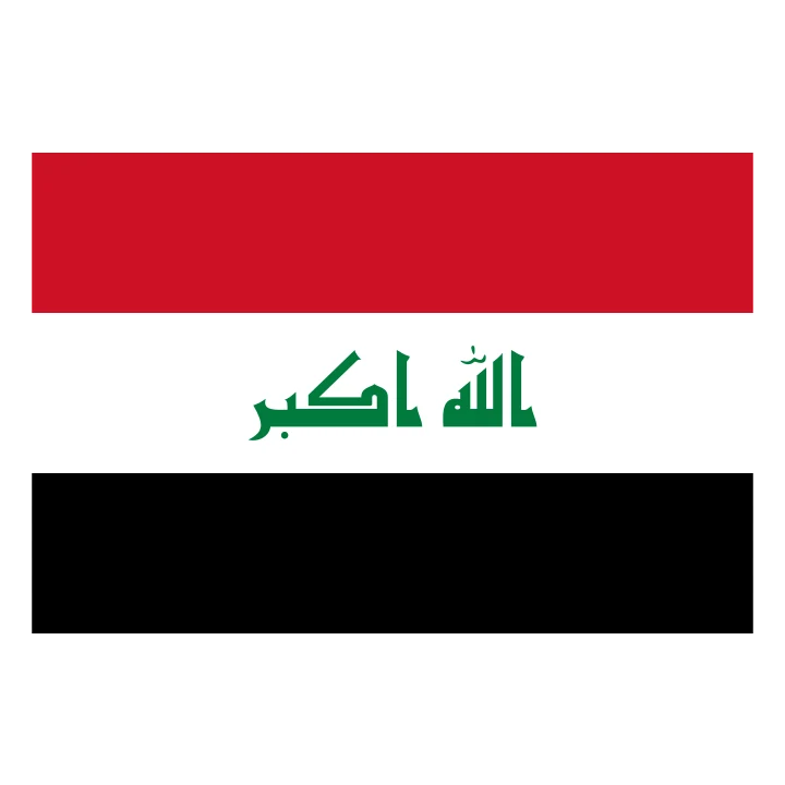 Iraq Flag Red