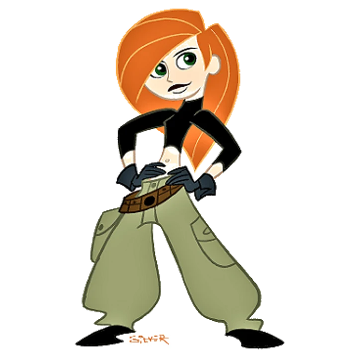 Kim Possible Hair