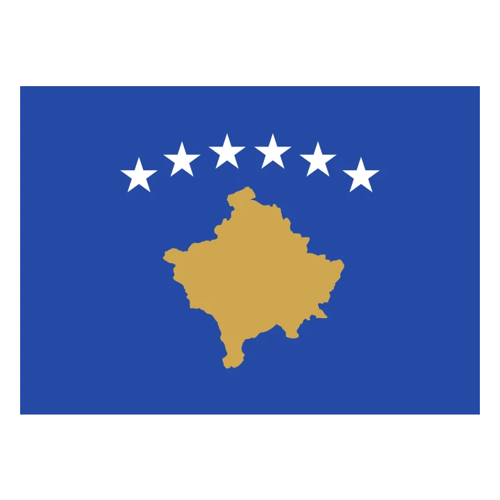 Kosovo Flag Blue