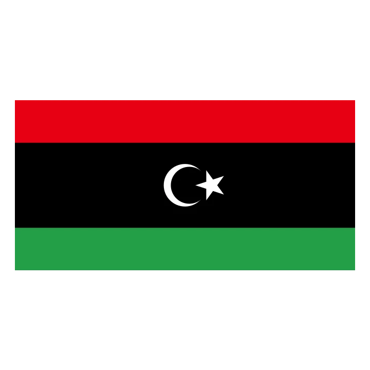 Libya Flag Red