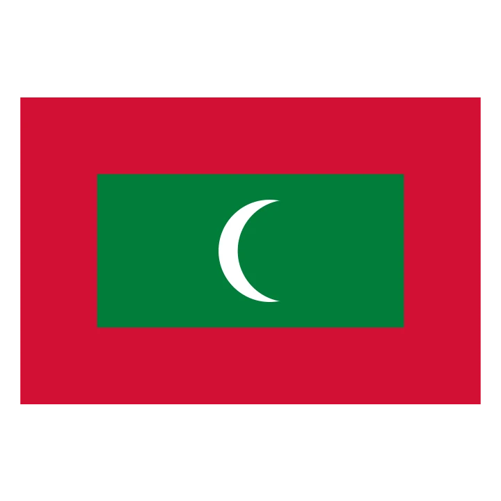 Maldives Flag Red