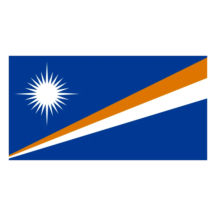 Marshall Islands Flag Blue