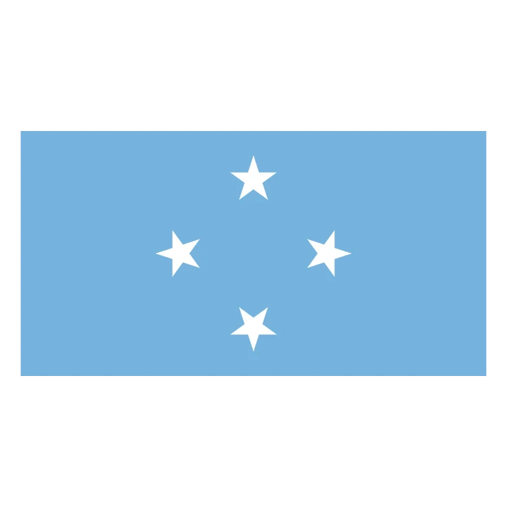 Micronesia Flag Blue