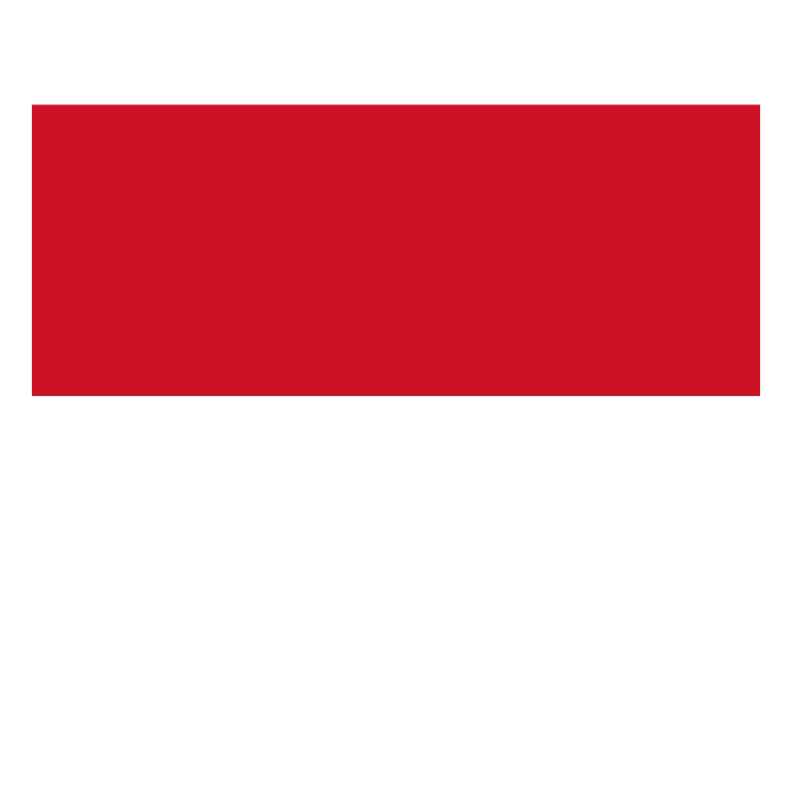 Monaco Flag Red