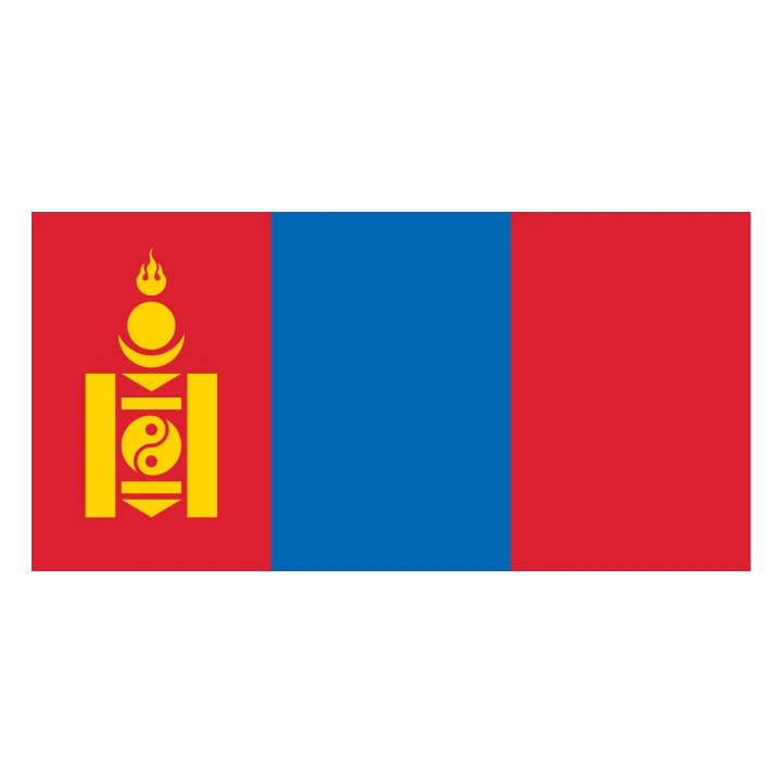 Mongolia Flag Red