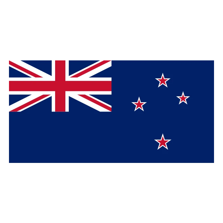 New Zealand Flag Blue