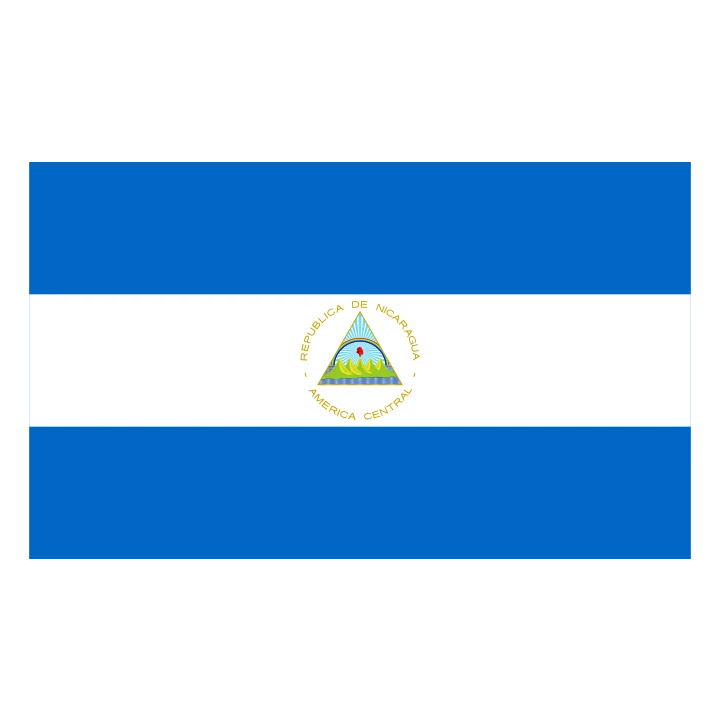 Nicaragua Flag Blue