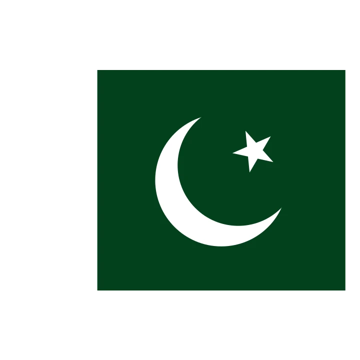 Pakistan Flag Green