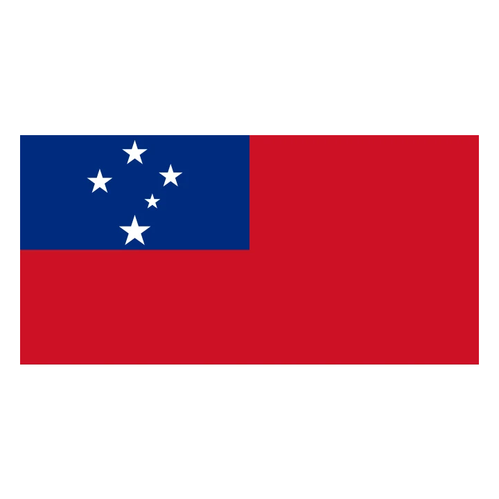Samoa Flag Red