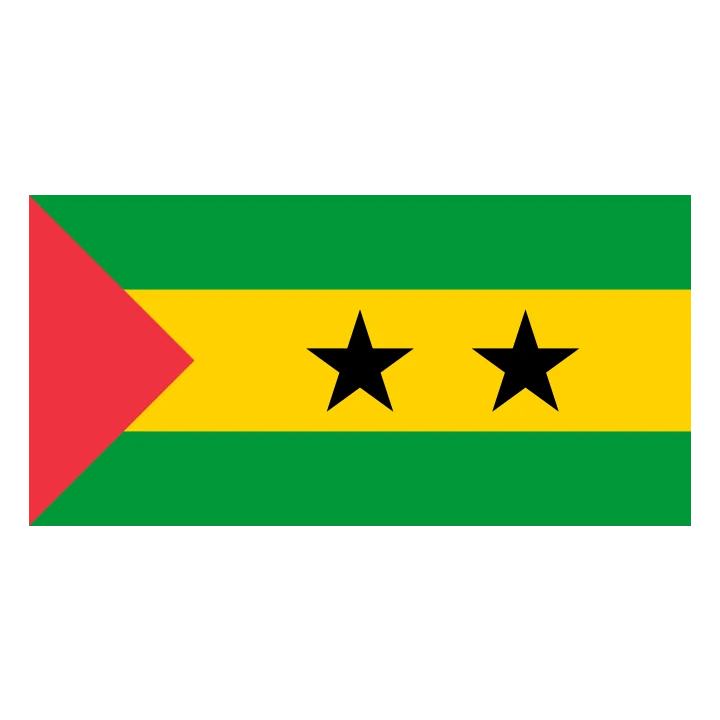 São Tomé & Príncipe Flag Green