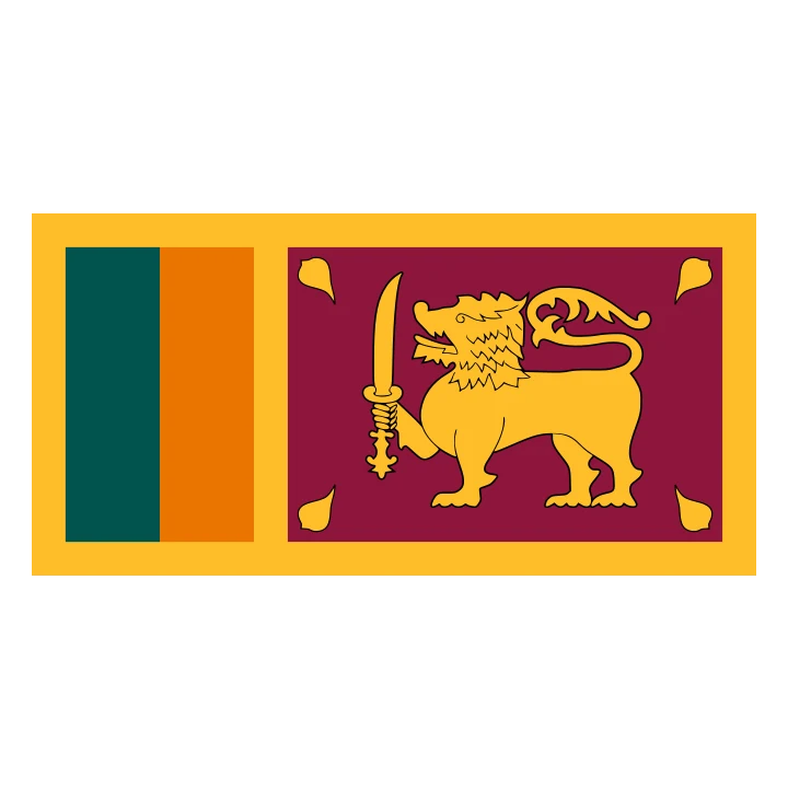 Sri Lanka Flag Orange