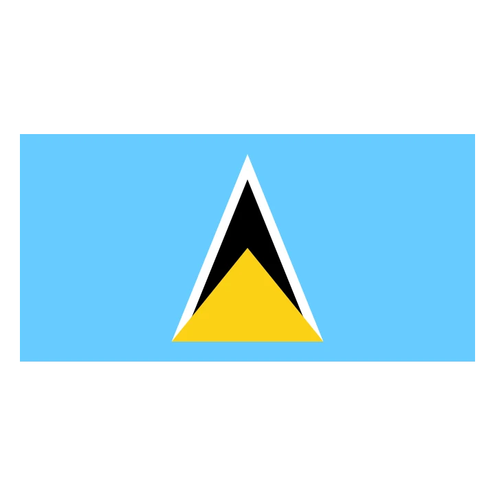 St. Lucia Flag Blue