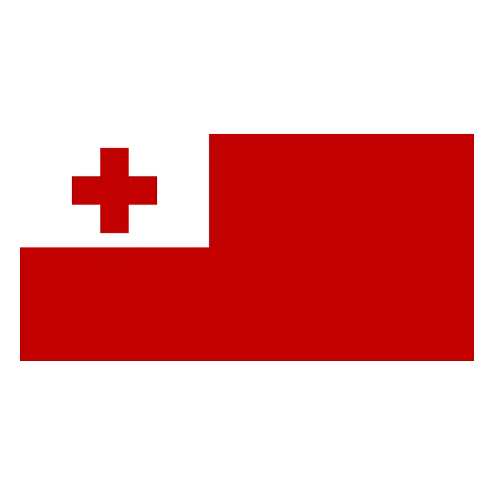 Tonga Flag Red