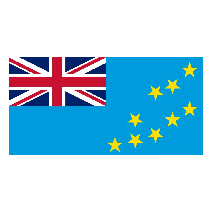 Tuvalu Flag Blue