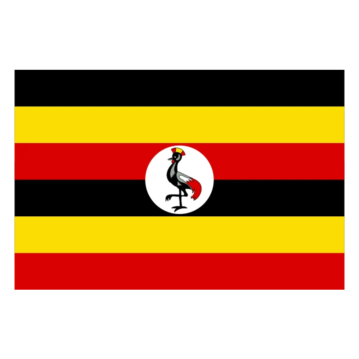 Uganda Flag Yellow
