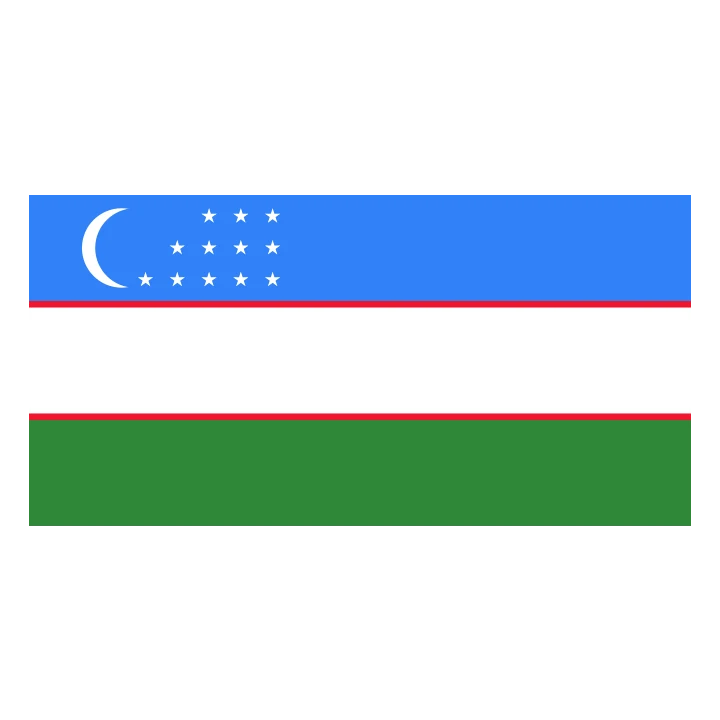 Uzbekistan Flag Green